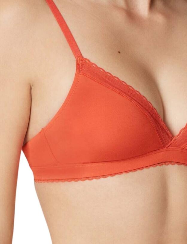 Maison Lejaby La Petite Lejaby Triangle Bra in Pimento