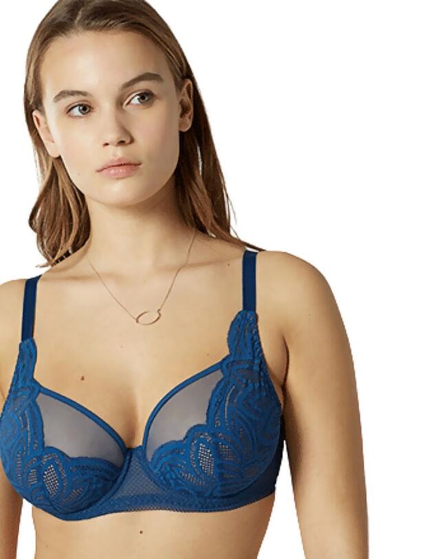 Maison Lejaby Jazz Balcony Bra Ocean