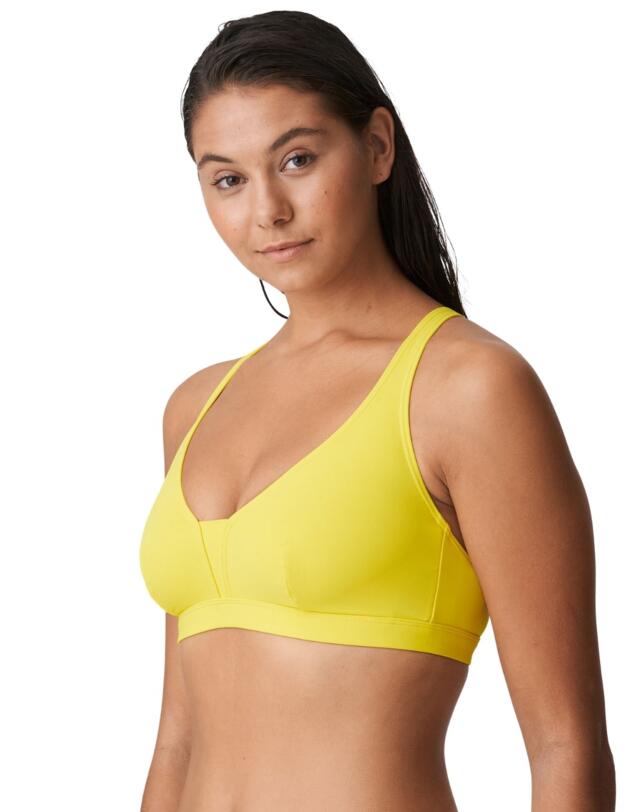 Prima Donna Swim Holiday Bikini Top Removable Pads Yellow 