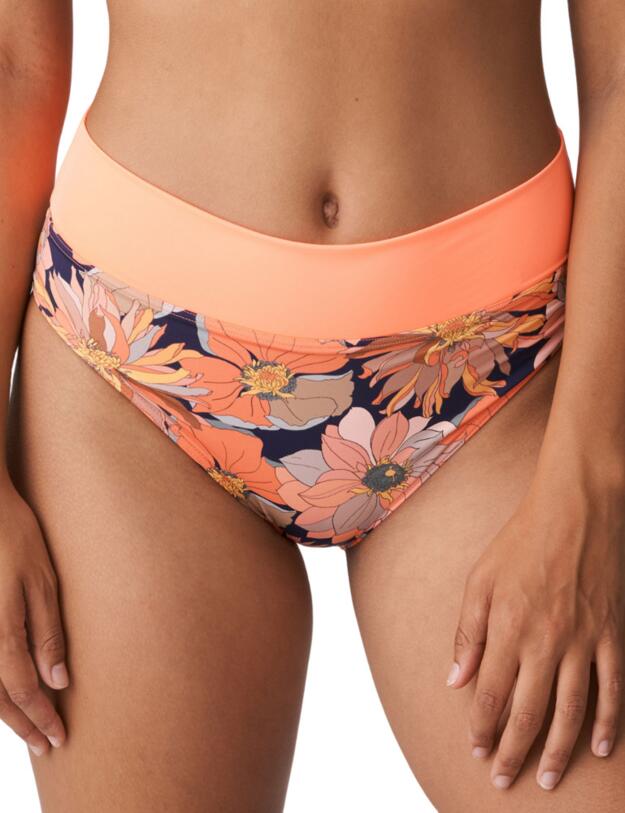Prima Donna Swim Melanesia Bikini Full Briefs Coral Flower