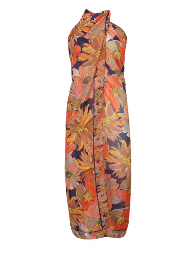 Prima Donna Swim Melanesia Swimwear Pareo Coral Flower 