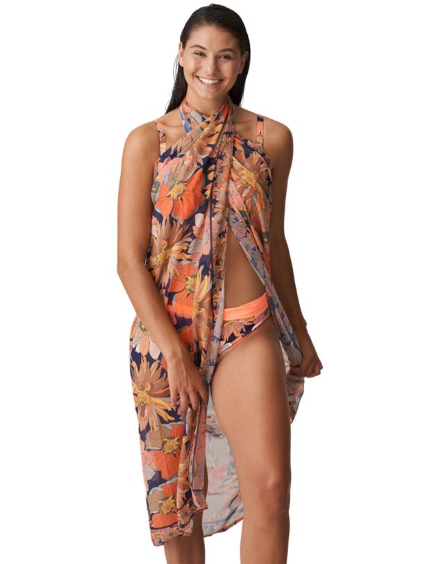 Prima Donna Swim Melanesia Swimwear Pareo Coral Flower 