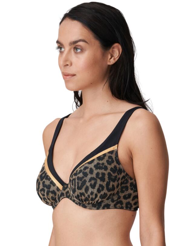 Prima Donna Swim Kiribati Bikini Top Triangle Padded Golden Safari 