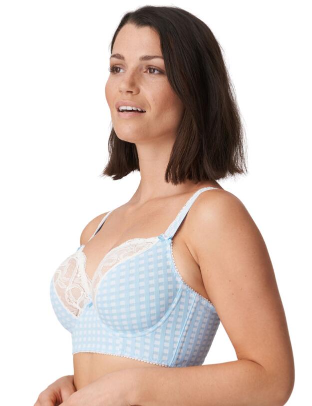 Prima Donna Madison Plunge Balcony Bra Blue Bell 