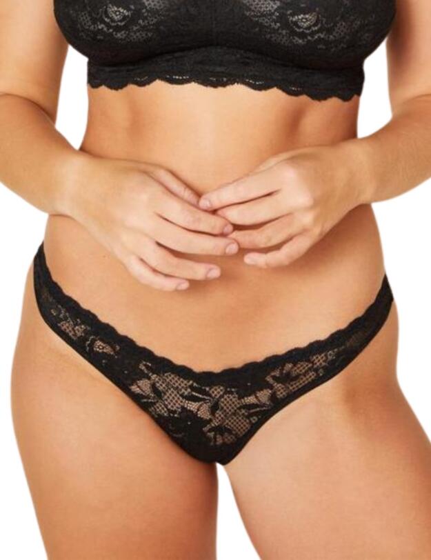 Cosabella Never Say Never Roxie Thong in Black