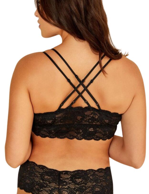 Cosabella Never Say Never Strappy Padded Bralette Black