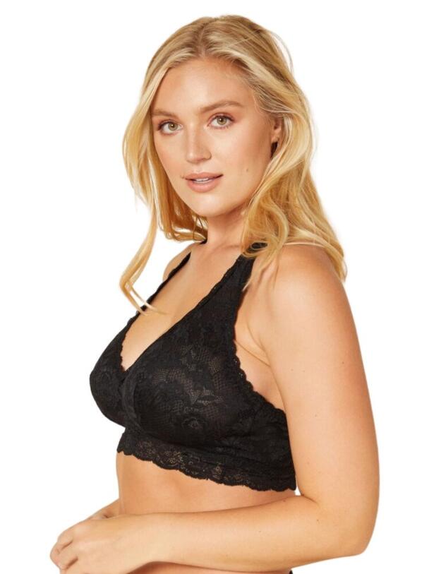 Cosabella Never Say Never Curvy Racerback Bra in Black