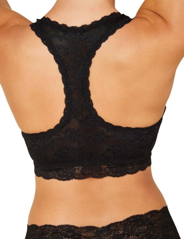 Cosabella Never Say Never Curvy Racerback Bra in Black