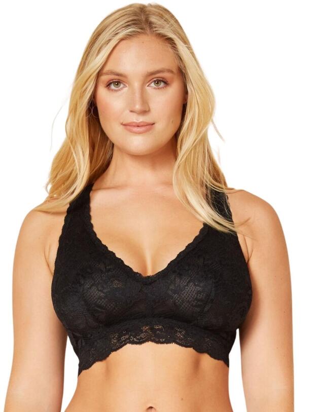 Cosabella Never Say Never Curvy Racerback Bra in Black