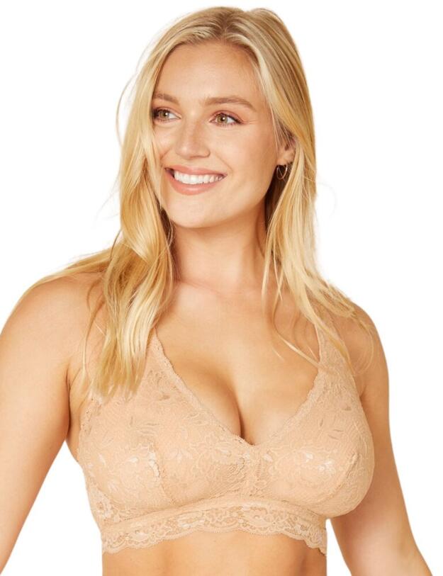 Cosabella Never Say Never Curvy Racerback Bra in Sei