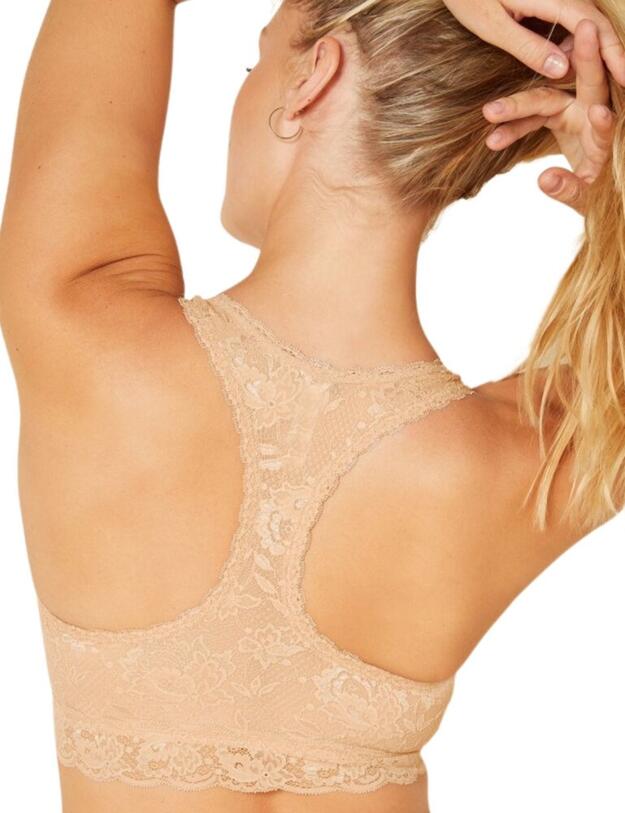 Cosabella Never Say Never Curvy Racerback Bra in Sei