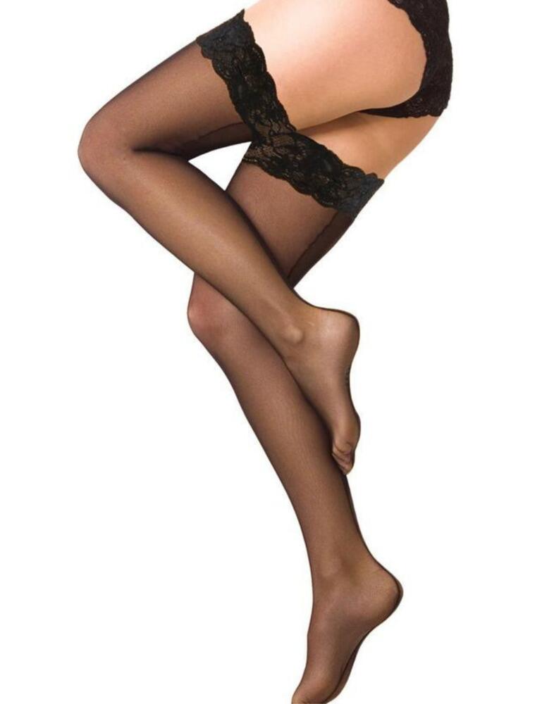 Cosabella Never Say Never Thigh High Stockings Black