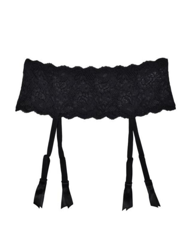 Cosabella Never Say Never Garter Belt Black