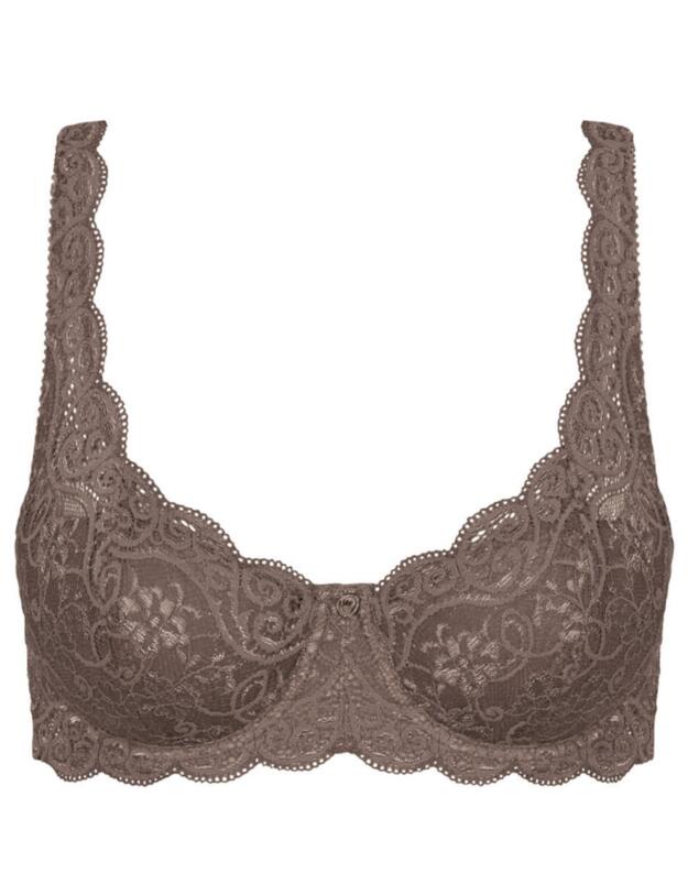 Triumph Amourette 300 Underwired Padded Bra Cafe Latte 