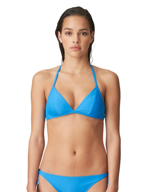Marie Jo Aurelie Triangle Bikini Top Blu Cina