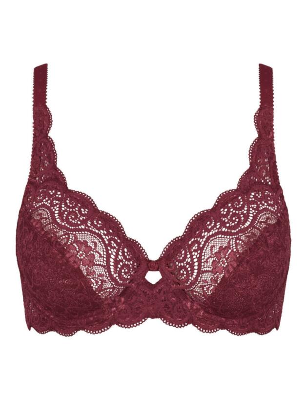 Triumph Amourette 300 Underwired Bra Garnet Brown 