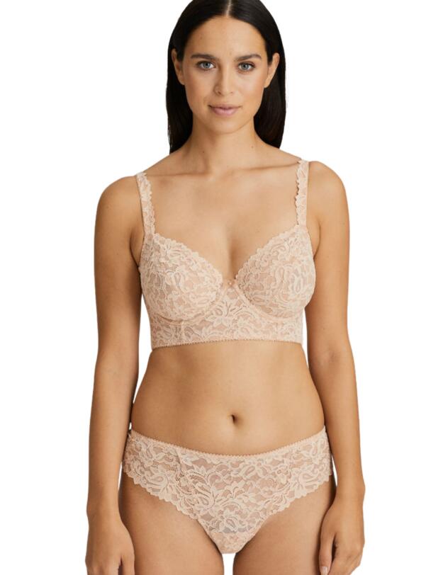 Prima Donna Magnolia Deep Plunge Balcony Bra Light Tan 