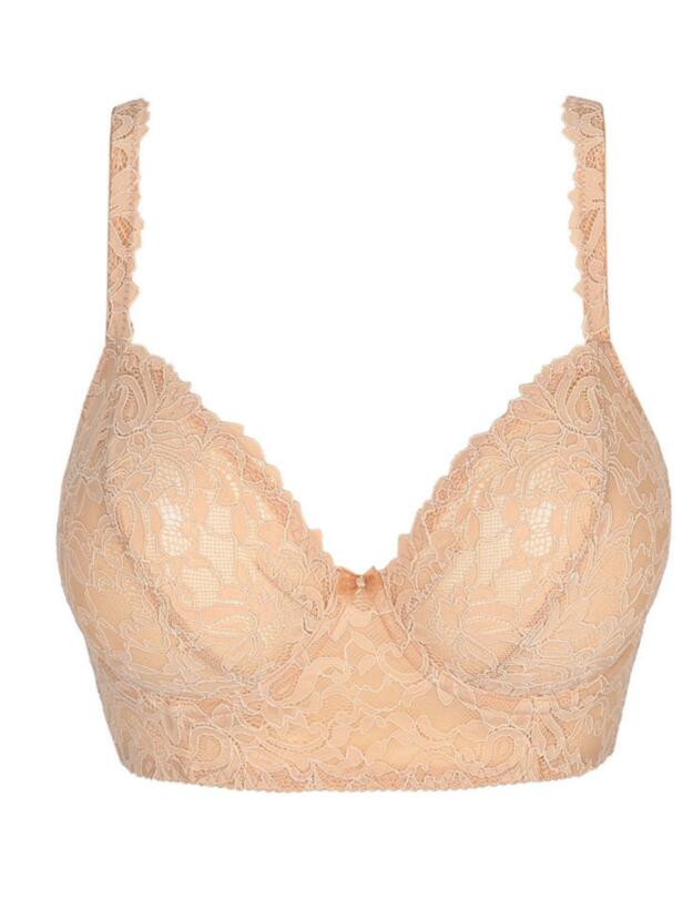 Prima Donna Magnolia Deep Plunge Balcony Bra Light Tan 