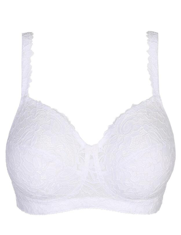 Prima Donna Magnolia Soft Wireless Bra White 