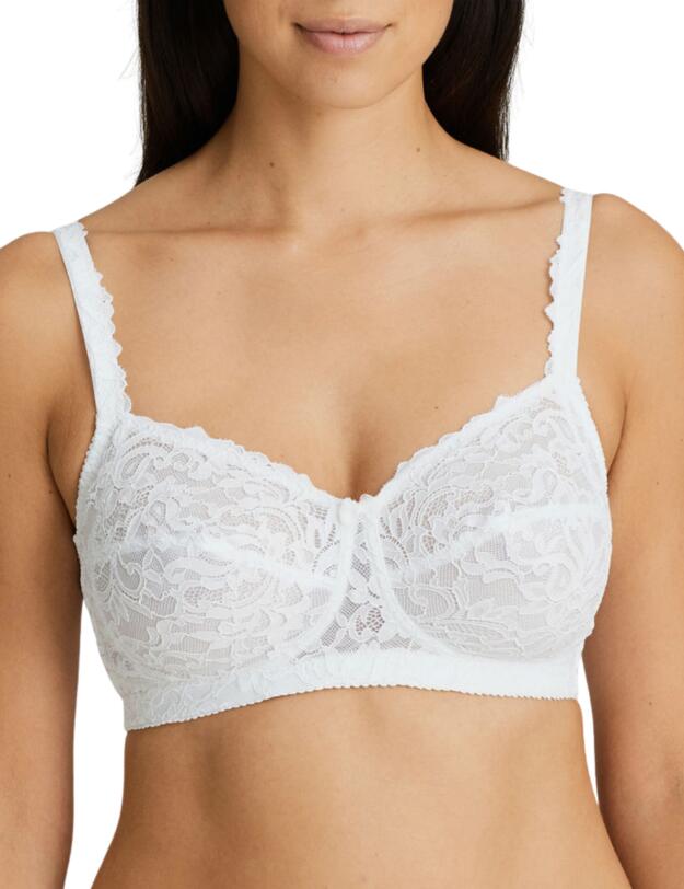 Prima Donna Magnolia Soft Wireless Bra White 
