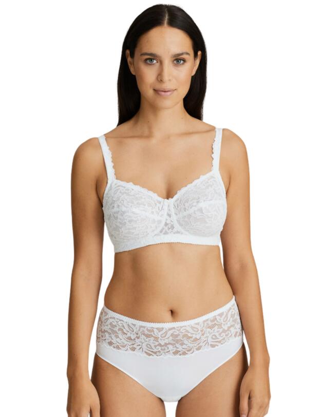 Prima Donna Magnolia Soft Wireless Bra White 
