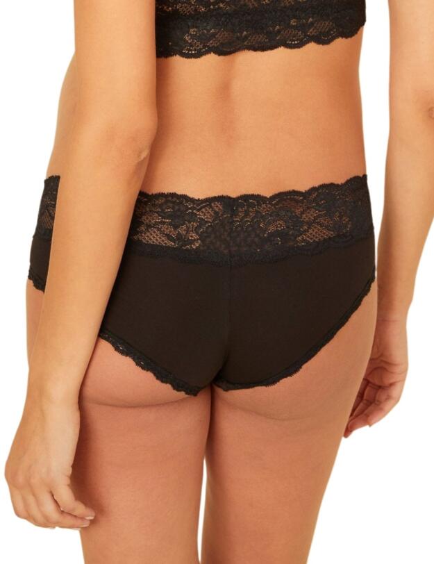 Cosabella Never Say Never Maternity Hotpant in Black