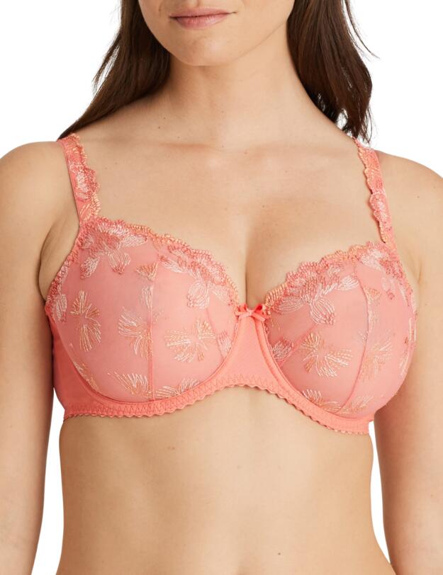 0162924/25 Prima Donna Plume Vertical Seam Balcony Bra - 0162924/25 Precious Peach