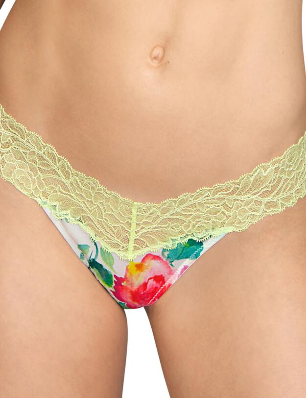 3309155 Andres Sarda Flower Thong - 3309155 Flowered