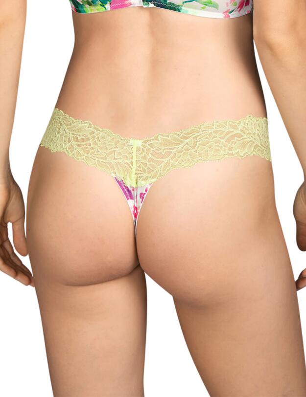 3309155 Andres Sarda Flower Thong - 3309155 Flowered