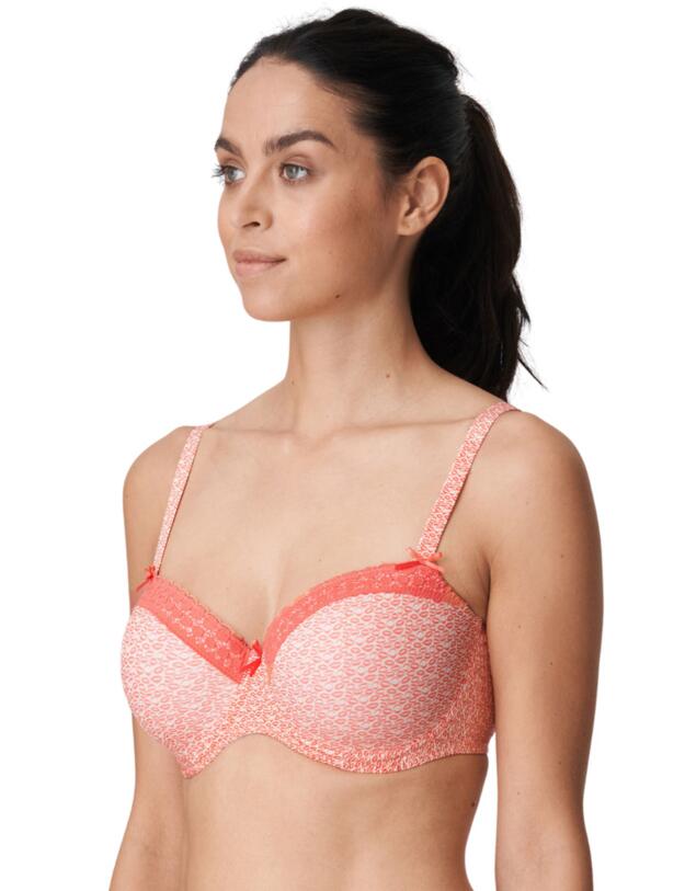 Prima Donna Twist Nikia Padded Balcony Bra Pink Diamond 