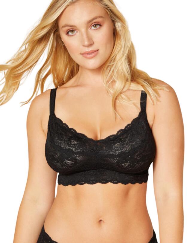 Cosabella Never Say Never Curvy Longline Bralette Black