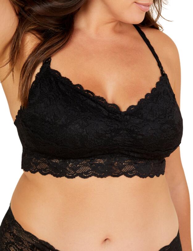 Cosabella Never Say Never Extended Maternity Nursing Bra Black