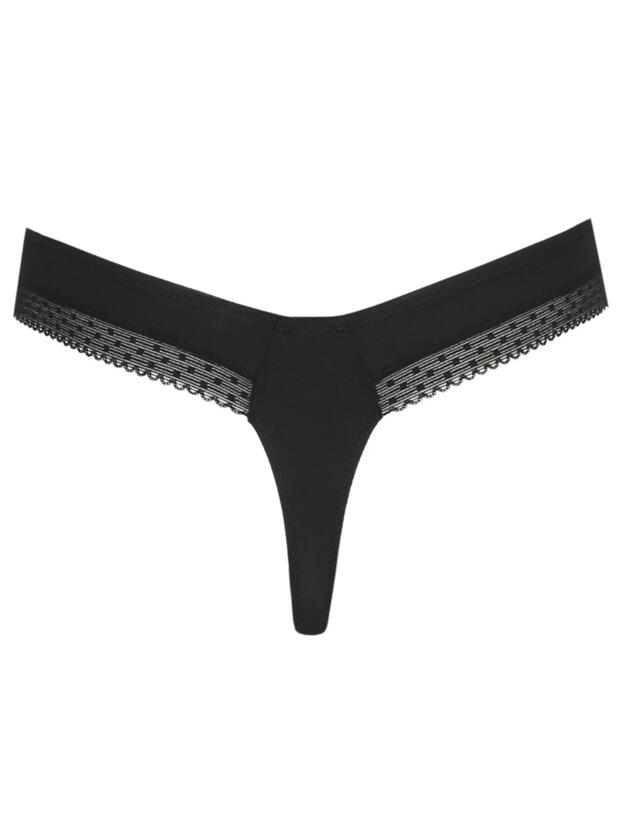  Prima Donna Twist Soho Thong Black 
