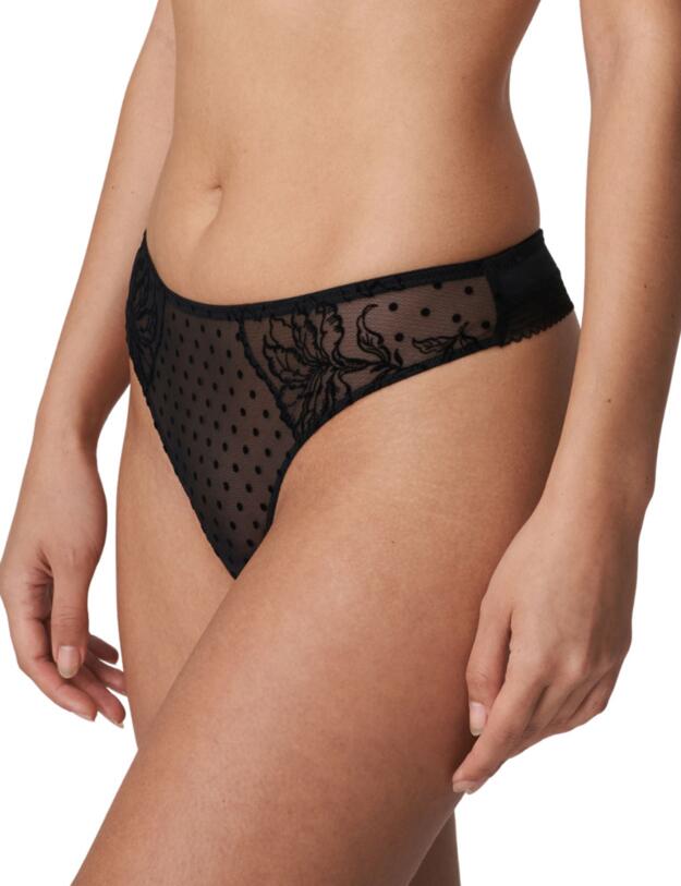  Prima Donna Twist Soho Thong Black 