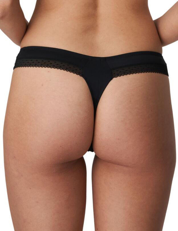  Prima Donna Twist Soho Thong Black 