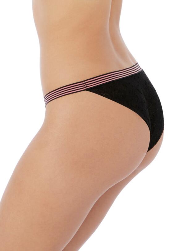 Freya Wild Brazilian Brief Black Rose