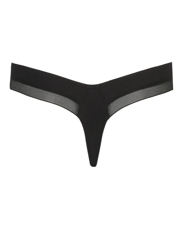 Prima Donna Twist Star Thong Black 