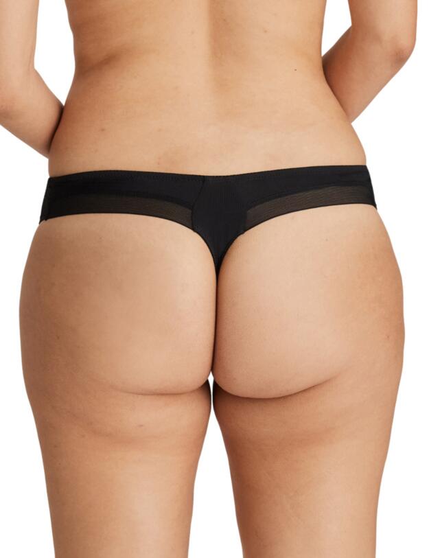 Prima Donna Twist Star Thong Black 