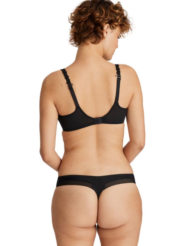 Prima Donna Twist Star Thong Black 