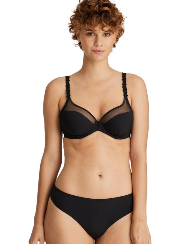 Prima Donna Twist Star Thong Black 