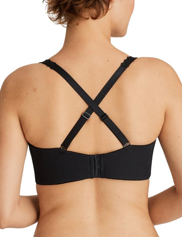 Prima Donna Twist Star Padded Strapless Bra Black 