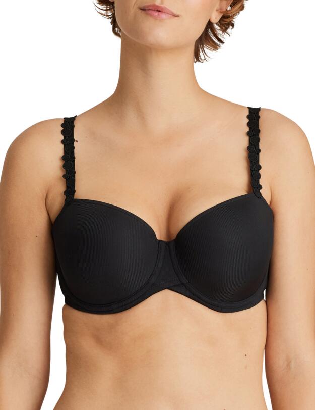 Prima Donna Twist Star Padded Balcony Bra Black 