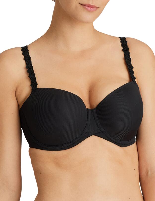 Prima Donna Twist Star Padded Balcony Bra Black 