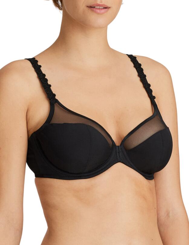 Prima Donna Twist Star Plunge Balcony Bra Black 