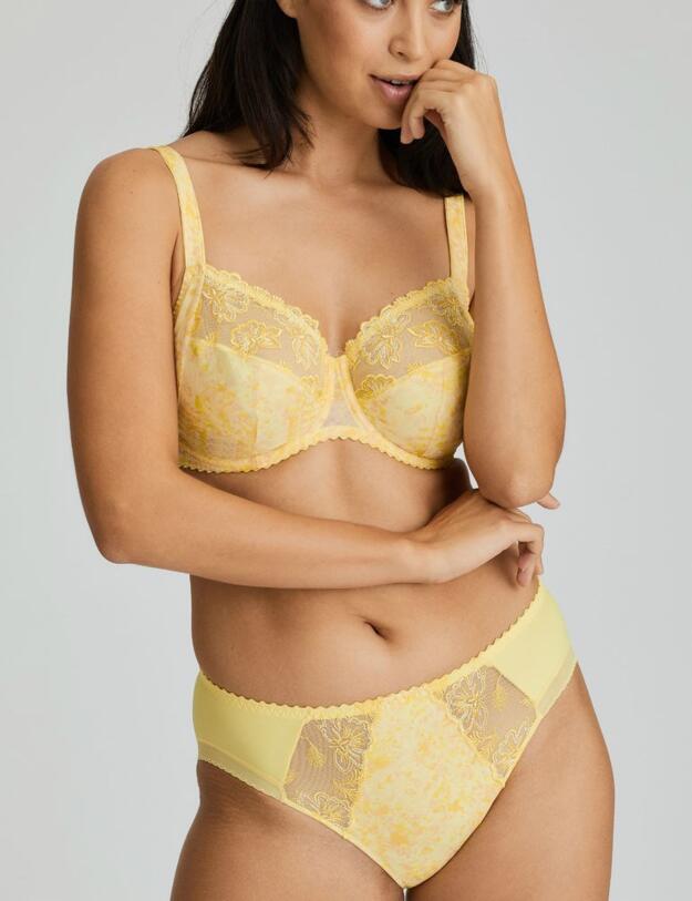 Prima Donna Wild Flower Rio Briefs Lemon Sorbet 