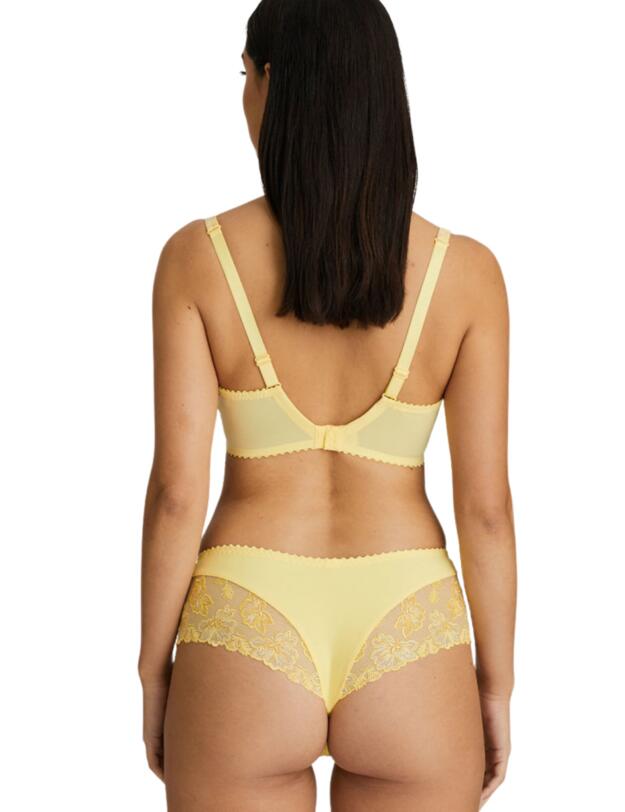 Prima Donna Wild Flower Deep Plunge Balcony Bra Lemon Sorbet 