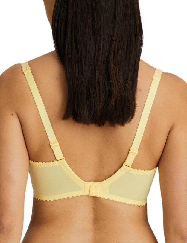 Prima Donna Wild Flower Deep Plunge Balcony Bra Lemon Sorbet 