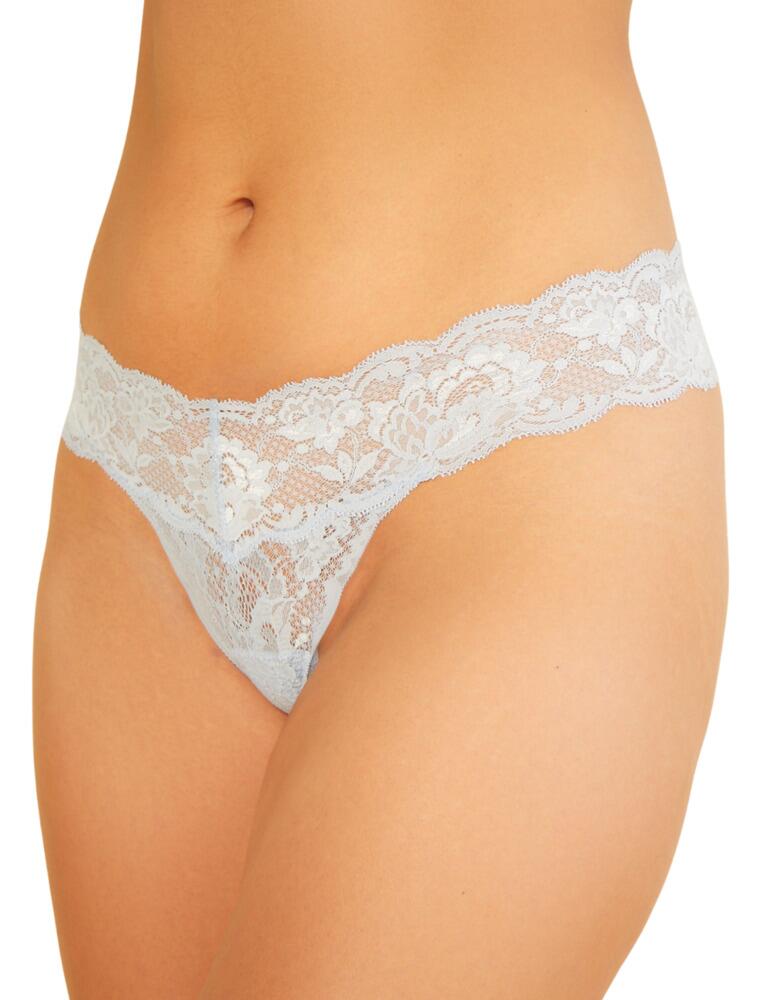 Cosabella Never Say Never Low Rise Thong in Light Crystal