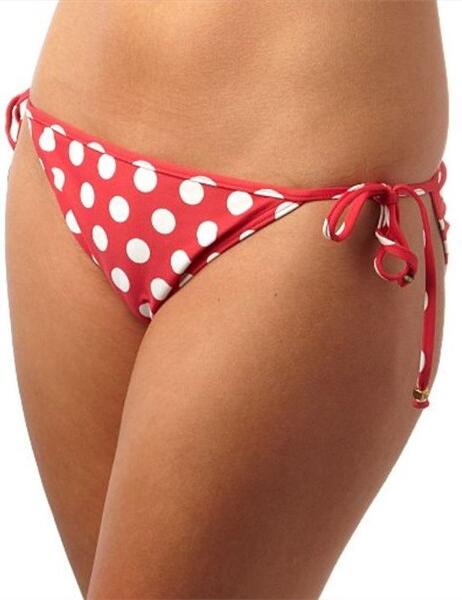 214030 Lepel Polka Passion Tie Brief Red - 214030 Tie Bikini Brief