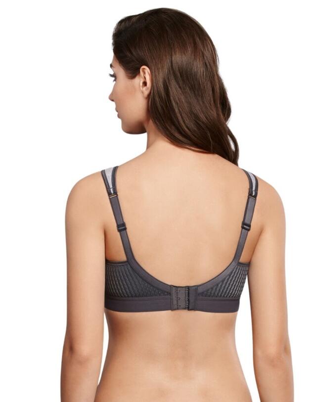 Anita Care Extreme Control Post Mastectomy Bra Bilateral Heather Grey 